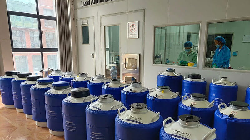天驰液氮罐与国内研究公司合作案例