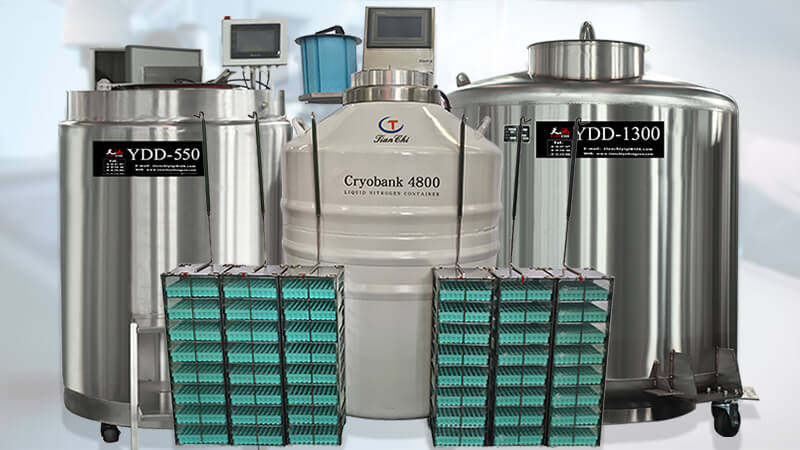 气相液氮生物容器YDD与cryobank的区别