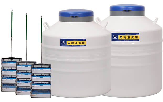 大口径液氮储存罐可搭配哪些配件使用？