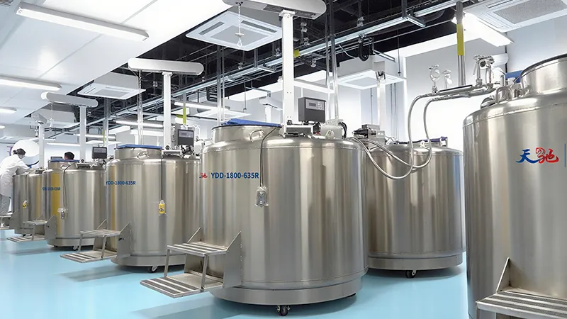 冷冻保存袋市场增长，高品质液氮罐不锈钢设备需求凸显