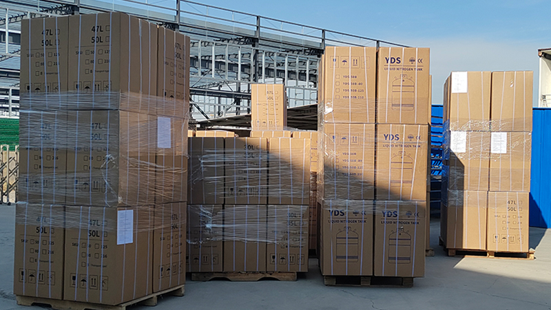 天驰液氮罐出口再创佳绩