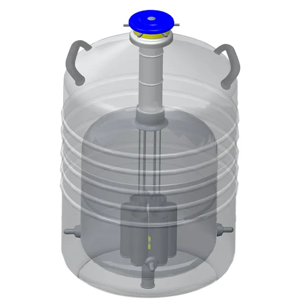 天驰液氮运输罐内部抗震支撑结构