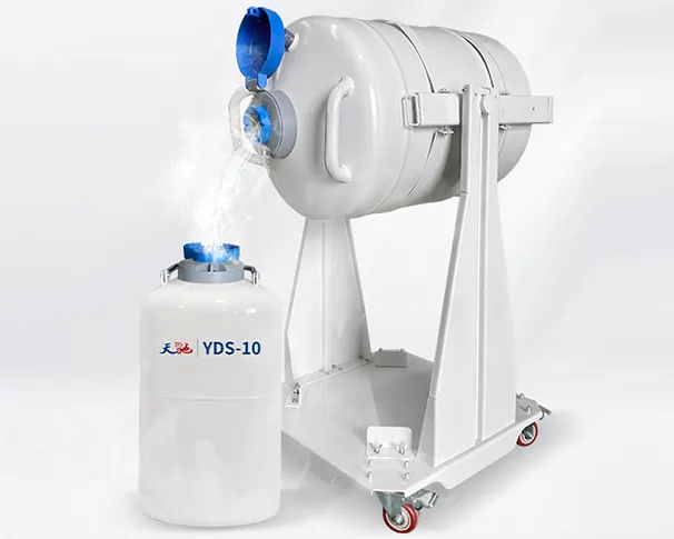 天驰可倾倒液氮罐推车