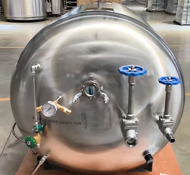 卧式自增压液氮罐结构