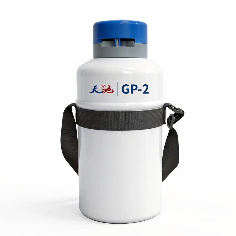 畜牧绑带式液氮罐GP2