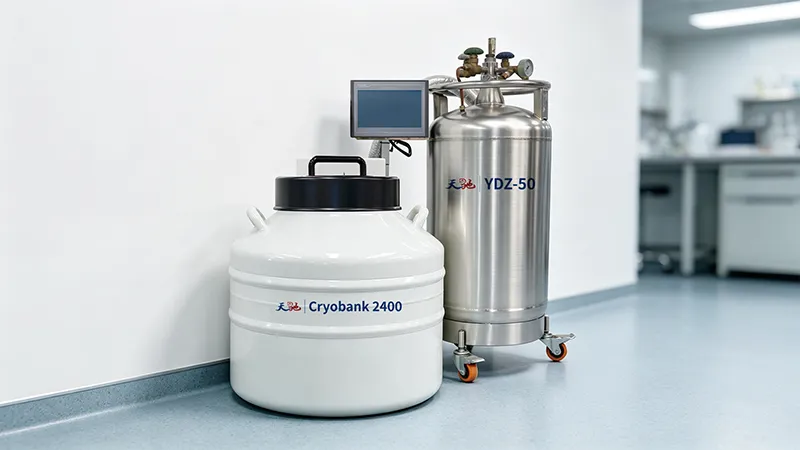 自增压液氮罐为Cryobank补液