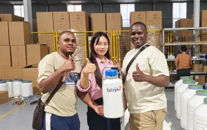 坦桑尼亚畜牧客户到访天驰工厂，深入考察液氮罐产品与定制能力